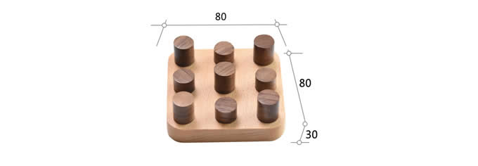  Lego  Natural Wooden Mobile Phone Stand  Cell Phone Holder  